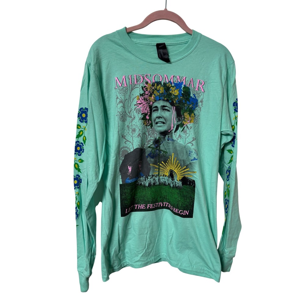 Graveyard Goods Midsommar May Queen Long Sleeve Graphic T-Shirt Small A24